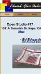 Mobile Screenshot of edwardsartglass.com